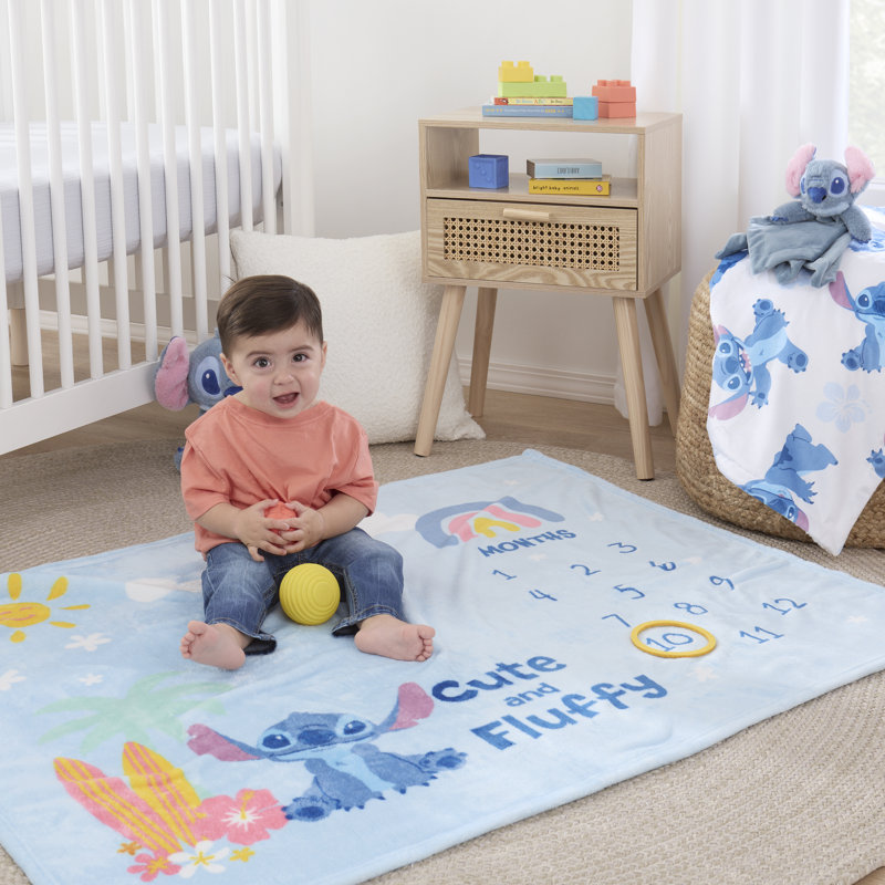 Couverture pour bébé NoJo Disney Stitch