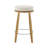 Nazrana Fabric Backless Swivel Counter Stool