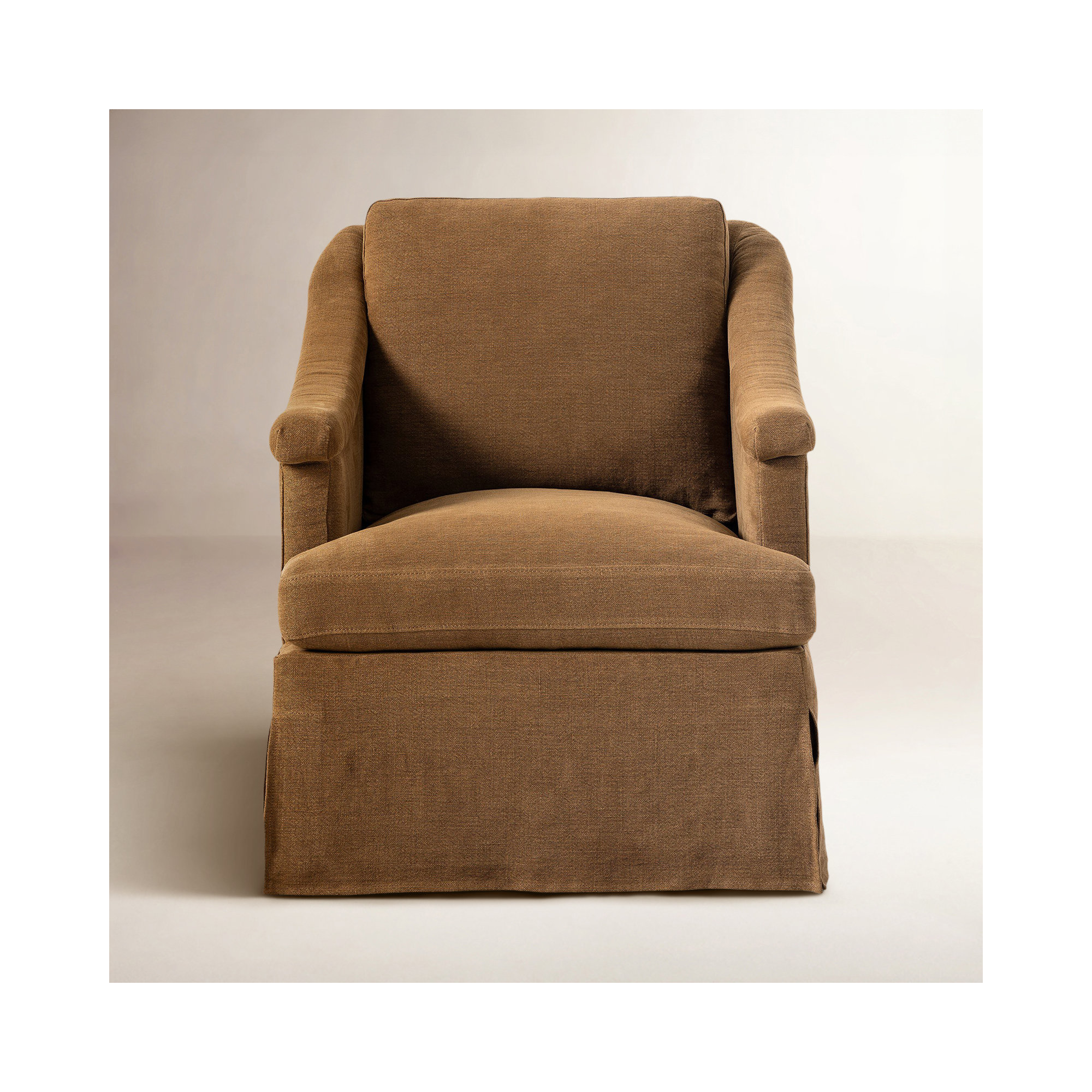 Joplin Upholstered Swivel Armchair