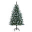 Arbre de Noël artificiel 4,5 pi, arbre de Noël avec décoration, base en métal facile à assembler pour la maison, le bureau, la fête, les fêtes, vert-1732486177