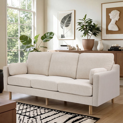 Lagoa 84'' Square Arm Upholstered Standard Sofa