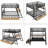Oneman Kids Bunk Bed with Drawers-477611204