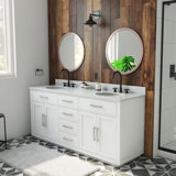 Dexterity 72" Double Bathroom Vanity Set