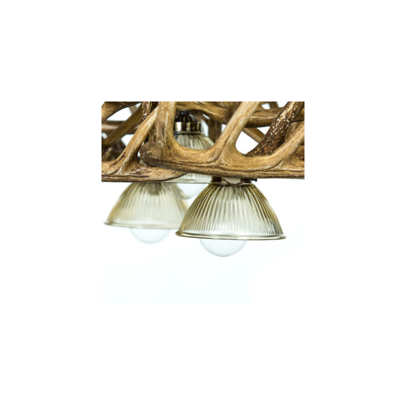 Lustre 3 lumières unique/à l’état classique/traditionnel Juno