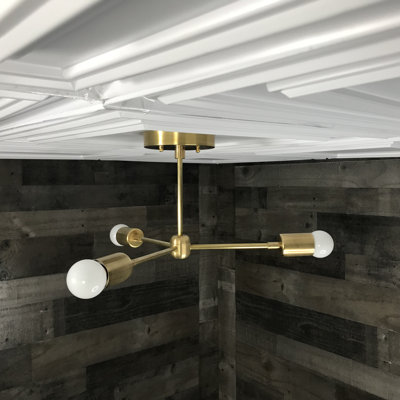 Lustree shpere 3 lumières spoutnik Mazie