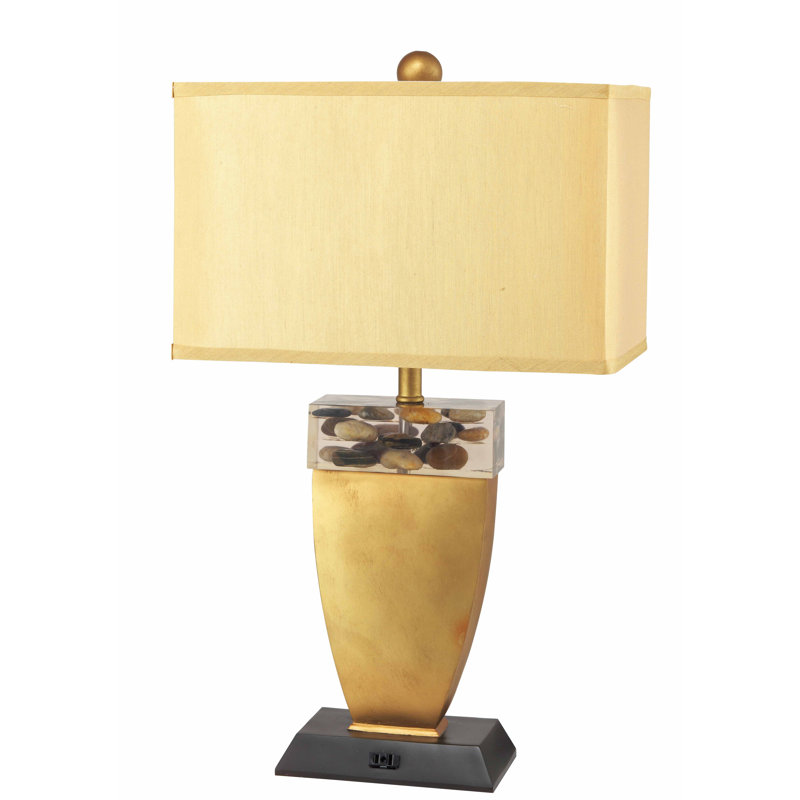 Rosemarie Resin Table Lamp