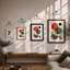 Geometric Playground Mid-Century - Framed Print-239209456-239209469