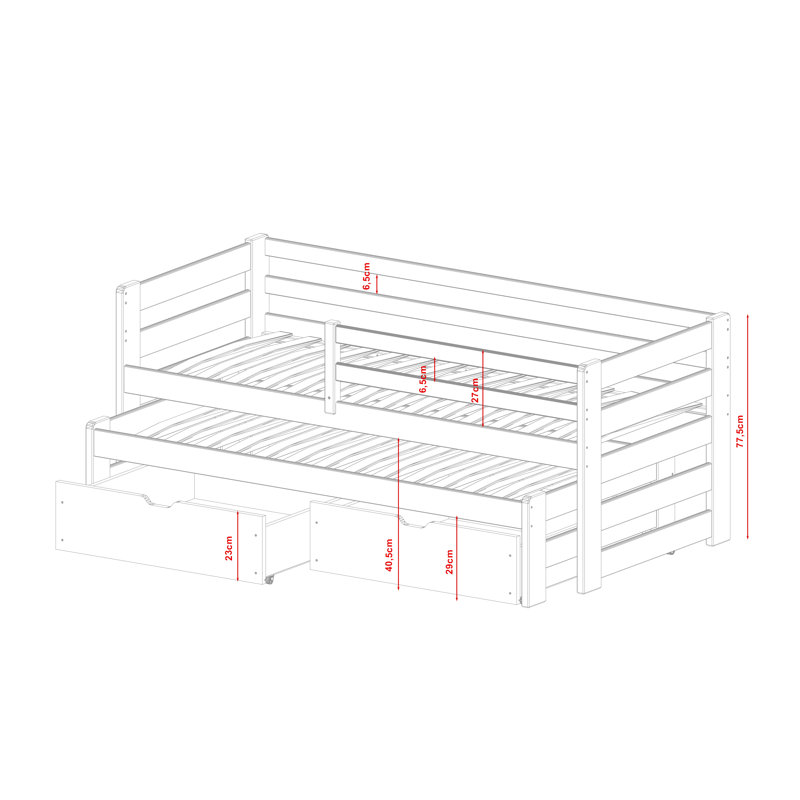 Emelia European Single (90 X 200 Cm) Standard