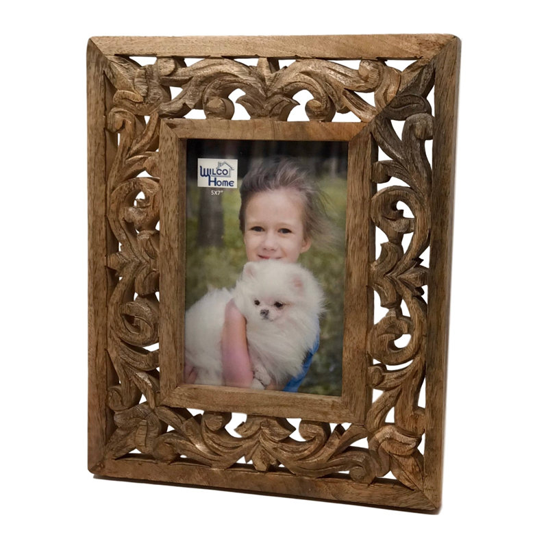 Brown Single Picture Frame, 5" x 7"