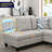 Almarie 97" 2 - Piece Upholstered Sectional-89517811-89517809