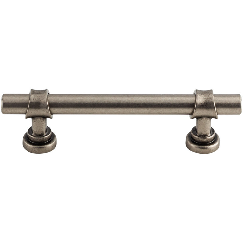 Bit Bar Pull, Pewter Antique, 3 3/4" Center to Center