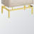 Wilda Gold Side/End Table