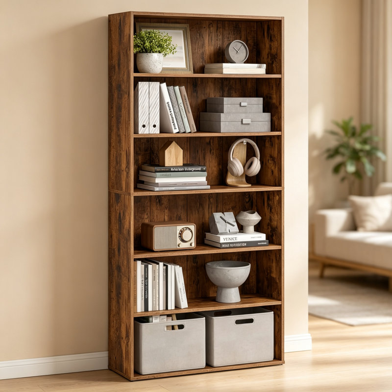 160.7 cm H x 80 cm W Bookcase