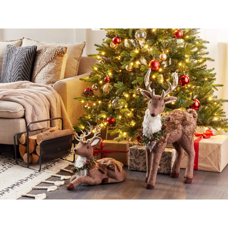 Christmas Deer Figurines & Collectibles