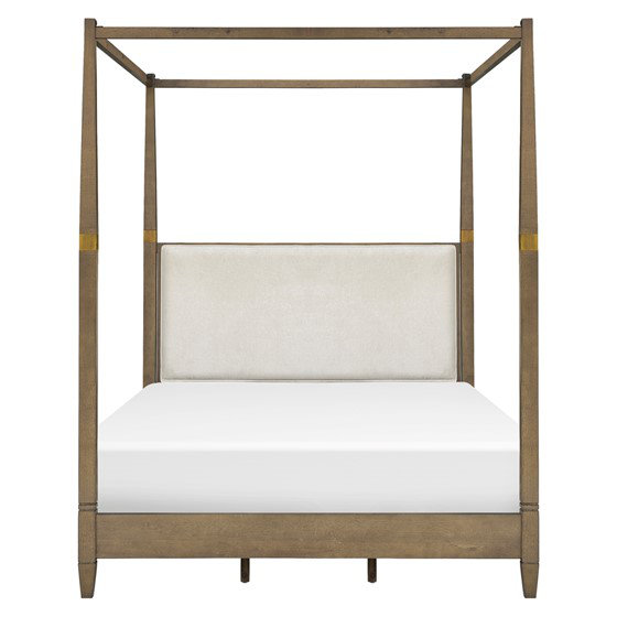 Canopy Bed Brown See below