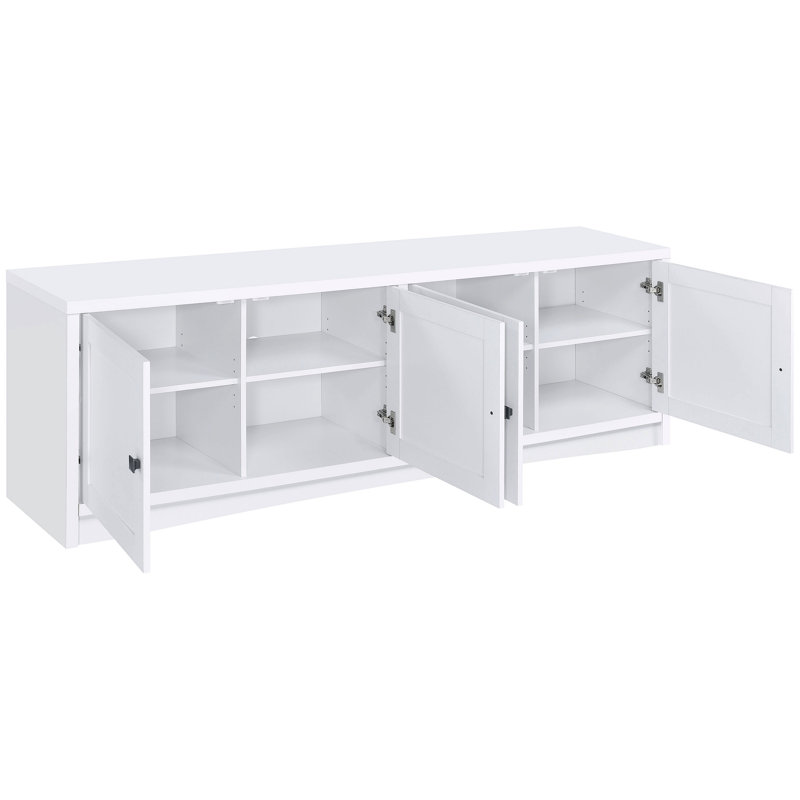 4-door Engineered Wood TV Stand