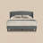 Jolande Contemporary Queen Upholstered Bed with Curved Headboard-927116793-899166162