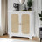 Sideboard Buffet Cabinet (White)