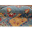 Tapis oriental bleu Kazak Garden Design