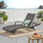 Fauteuil en osier avec accoudoirs Salem