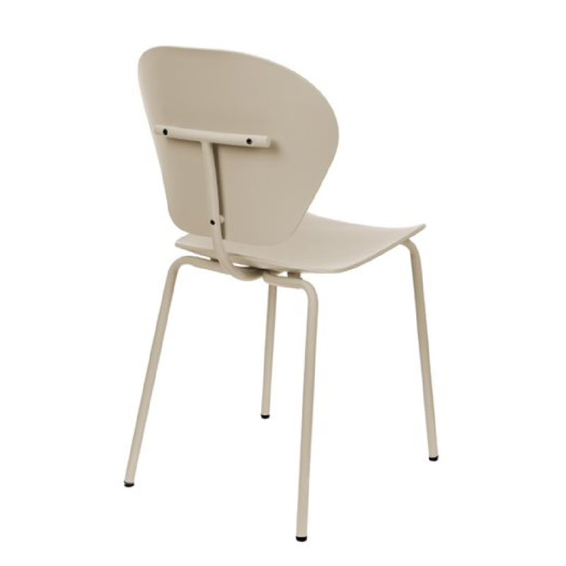 Weakley Outdoor Dining Side Chair, Brown
