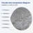 Diy Gray Gloss Sintered Stone Table Top – Cover & Replace Any Dining, Coffee, Or Kitchen Table Surface-124778986