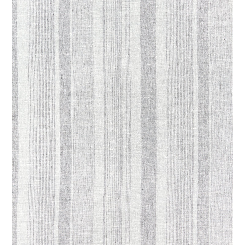 Atmosphere Sheers Montauk Stripe Fabric, Fog