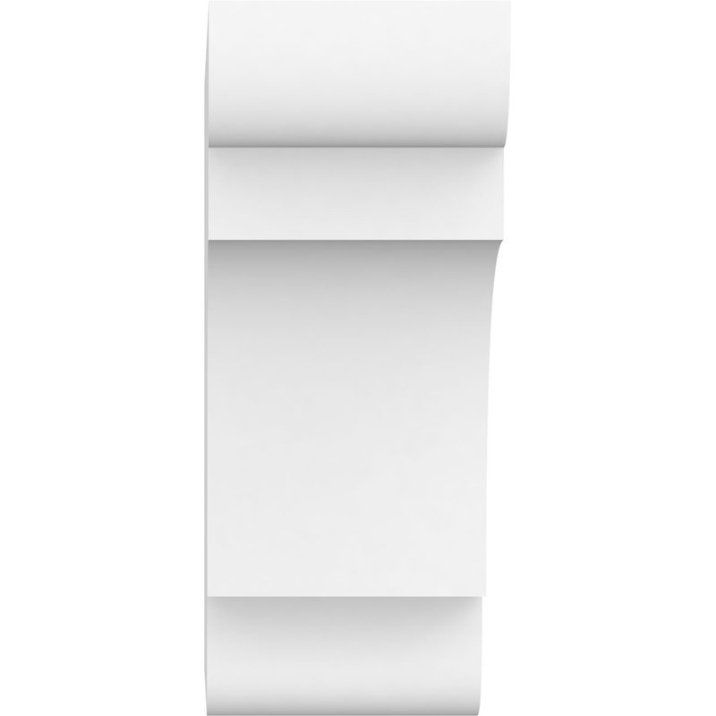 4"W x 10"H x 24"L Standard New Brighton Architectural Grade PVC Rafter Tail, 10"H x 4"W x 24"D