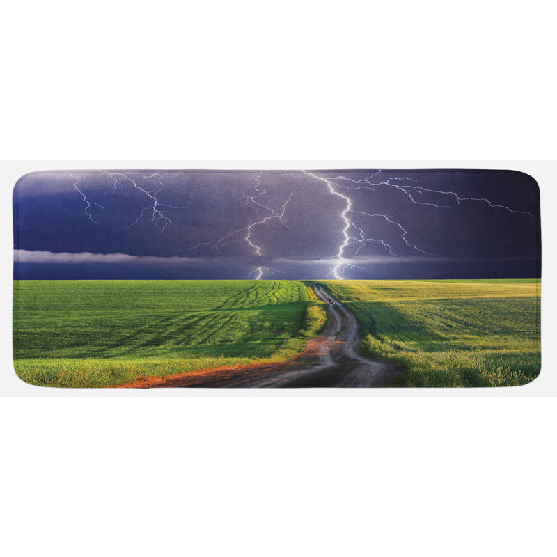 Tapis de cuisine nature