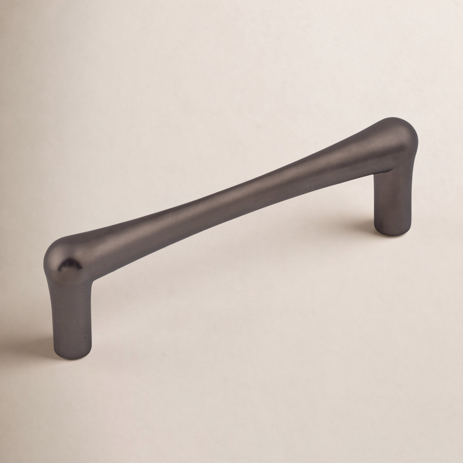 Brookline 4" Bar Cabinet Pull, Ash Gray