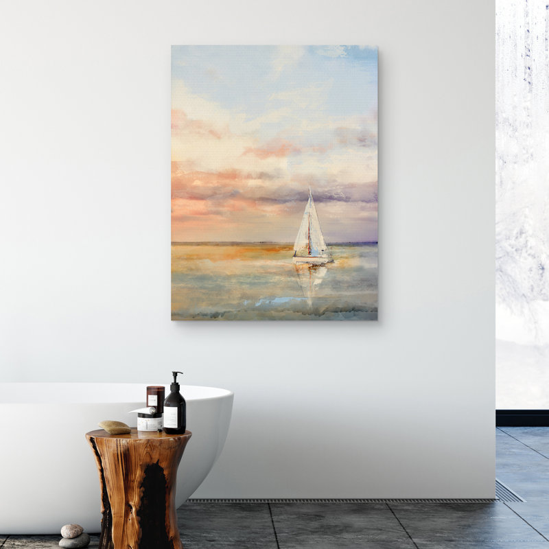 Persimmon Skies - impression sur toile tendue