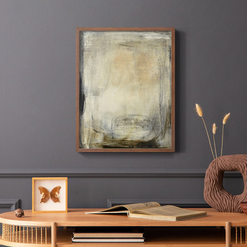 «This is the», reproduction encadrée en bois massif, Brun, H 28 po x l 22 po