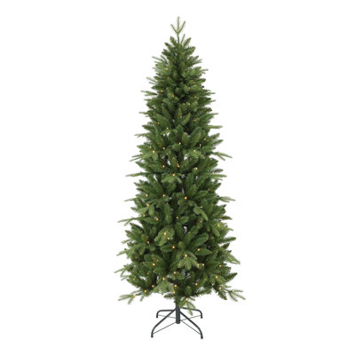 6.6' Pre-Lit Pine Christmas Tree