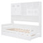 Lit de jour simple avec lit gigogne simple, armoire et tablette tout-en-un, lit de jour moderne-1094570175