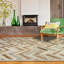 Tapis taupe / ivoire Plutus-787267246
