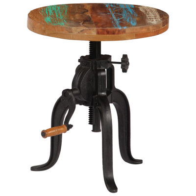 Bedouet Solid Wood End Table with Storage