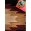 Tapis géométrique beige / bourgogne / noir Espino-1714399389