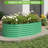 Galvanized Metal Raised Garden Bed – Weatherproof, Rust-Resistant Outdoor Planter, 0.6mm Durable Steel with Safe Edging – For Vegetables, Herbs, Flowers (Green, 4x4x2FT)-1476812614-1476812619