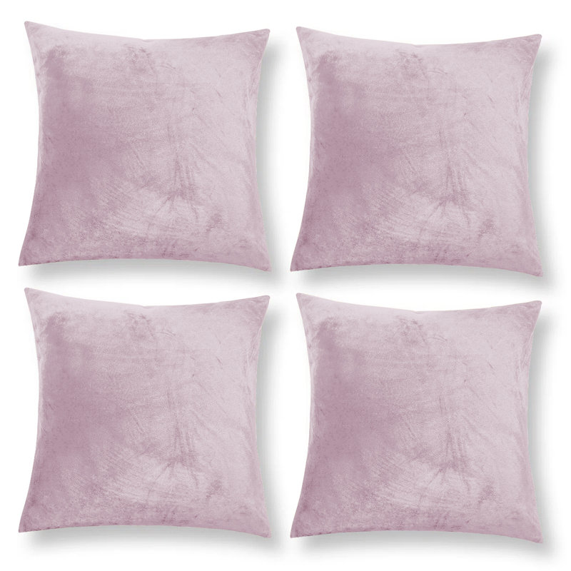 Square Scatter Cushion Cushion Cover, Pink Rose