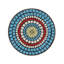Table d'appoint de patio avec tablette