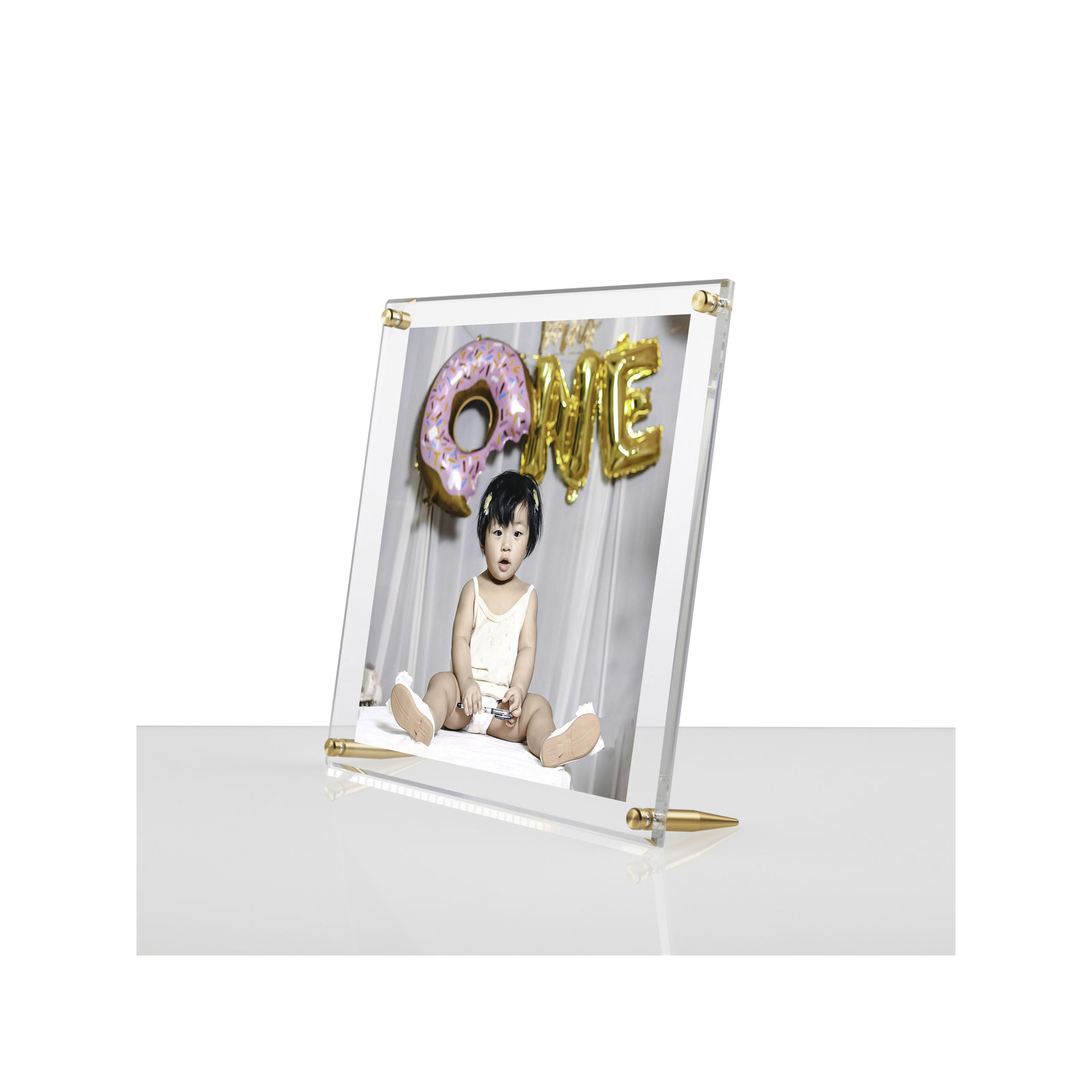 Cateno Tabletop Single Picture Frame, Gold