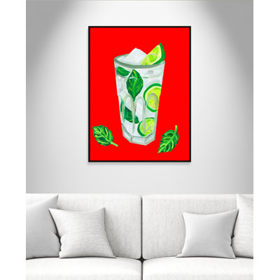 «Mojito Extra Mint Print» par Straker