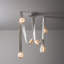 Luminaire suspendu moyen DEL SNAPS - Cuir-491996767-493624428