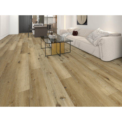 Maple 9 In. X 60 In. 22Mil 8Mm Waterproof Rigid Core Luxury Vinyl Plank Flooring