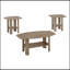 Ensemble de table, ensemble 3 pièces, café, bout, côté, décor, salon, stratifié, transitionnel-159314156