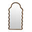 Miroir en bois avec cadre unique