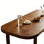 Table de conférence en bois massif 6 personnes et chaise en filet-695080162-695080161