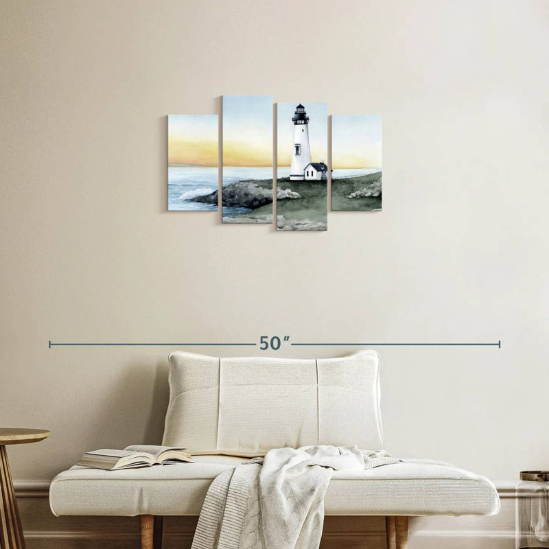 Lighthouse Bay I, 18" H x 30" W