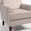 Fauteuil d'appoint rembourré de 25,2 po de largeur