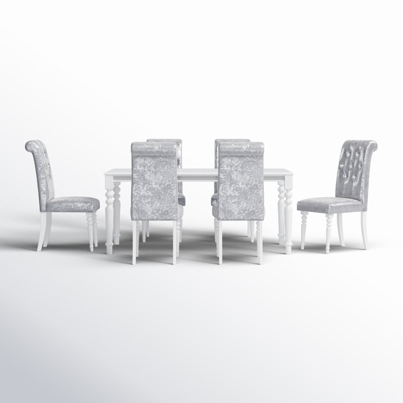 Ensemble repas pour 6 personnes Maeda, Blanc